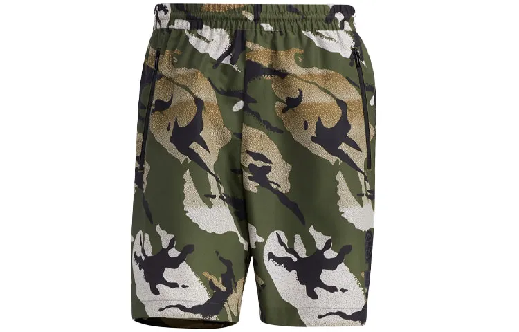 Adidas Sports Shorts Men's Army Green Moderate