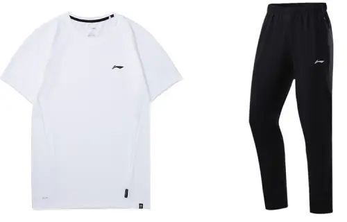 Li Ning Casual Sportswear Men's Crew Neck Moderate