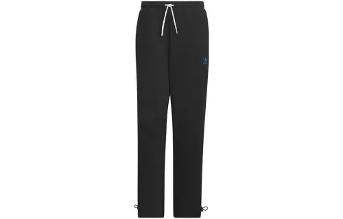 Adidas Originals Casual Pants Unisex Black Moderate Straight Fit Pants