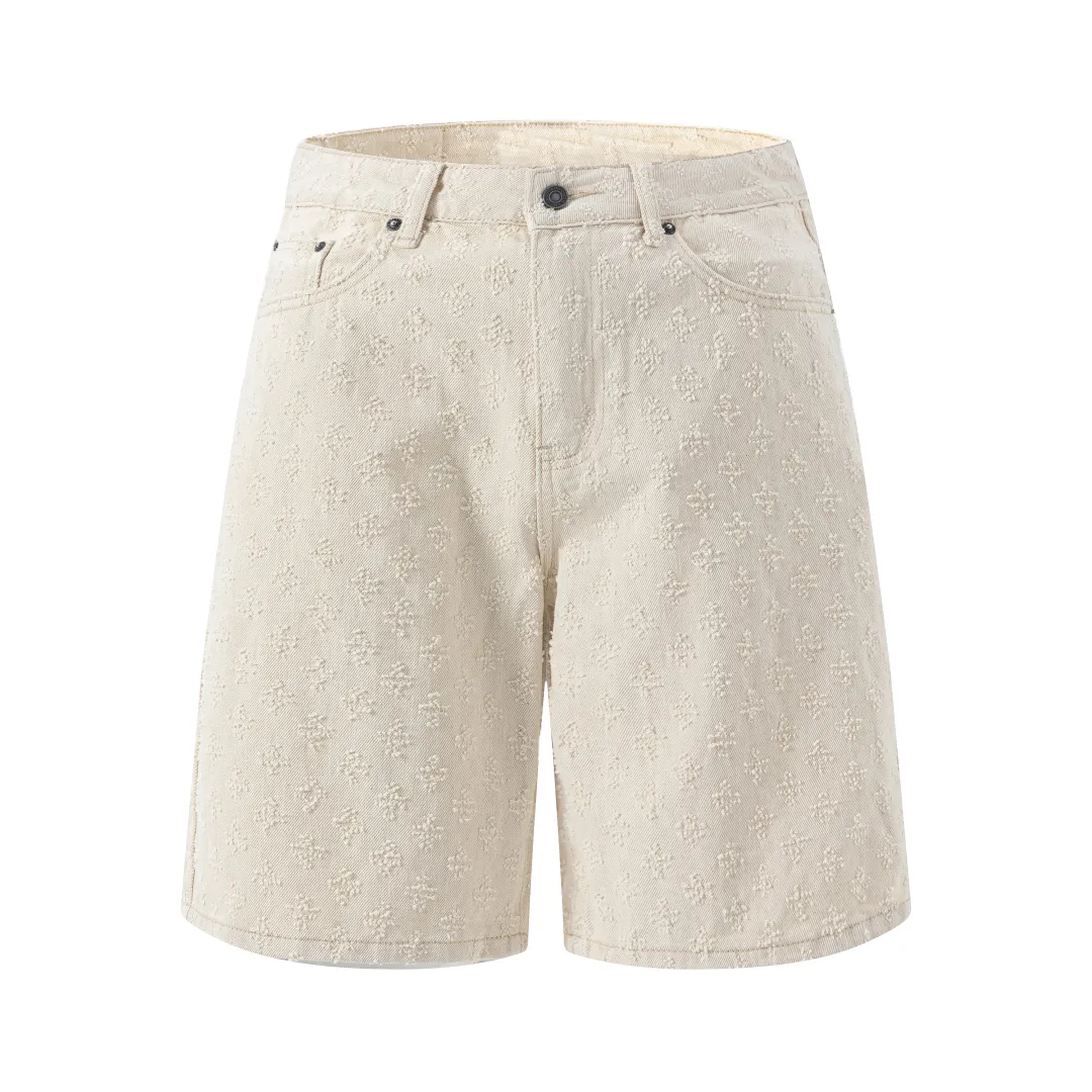 FUERZA Denim Shorts Unisex Thin