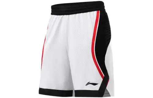 Li Ning Basketball Collection Basketball Shorts Men's White