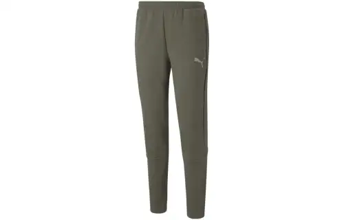PUMA EVOSTRIPE Casual Pants Men's Green Moderate Cuffed Pants