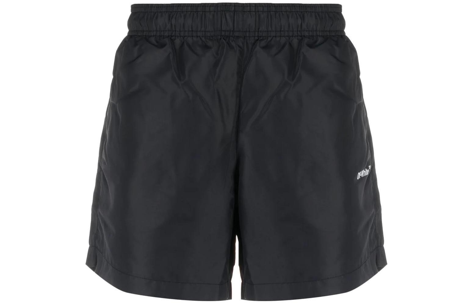 OFF WHITE SS22 Casual Shorts Men's Black Moderate
