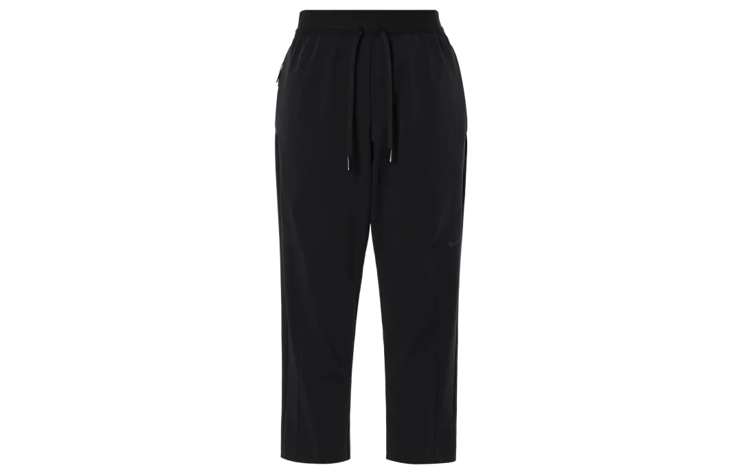 Nike Dri Fit Casual Pants Men's Black Moderate Straight Fit Pants
