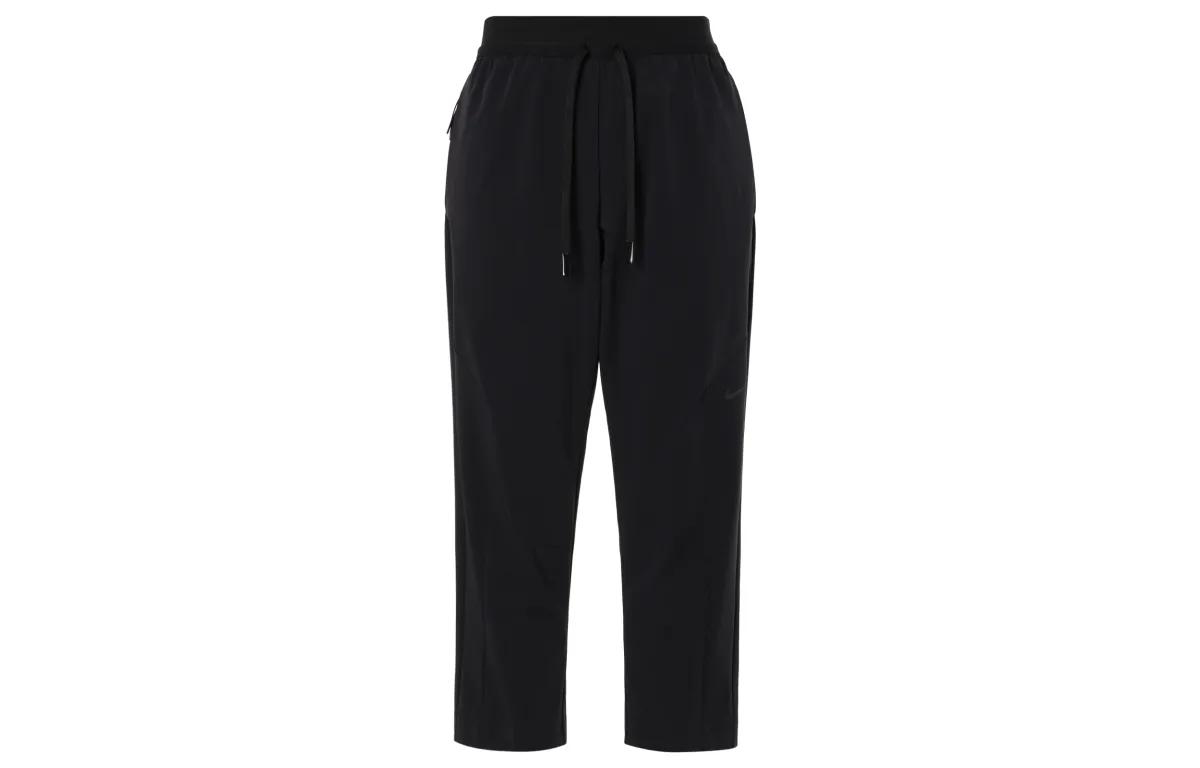 Nike Dri-Fit Casual Pants Men's Black Moderate Straight Fit Pants