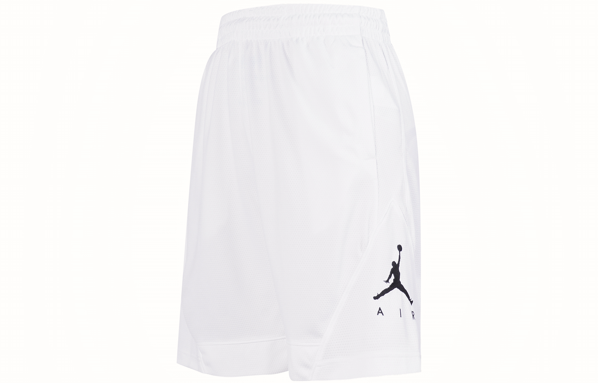 Jordan Dri-FIT Air Rise Striped Triangle Logo Printed Quick-Drying Knitted Casual Sports Basketball Pants Men's White