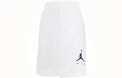 Jordan Men's Rise Striped Triangle Logo Pants White