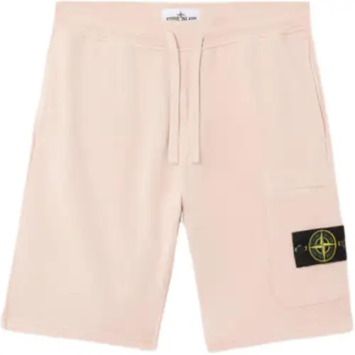 Stone Island patch-pocket shorts