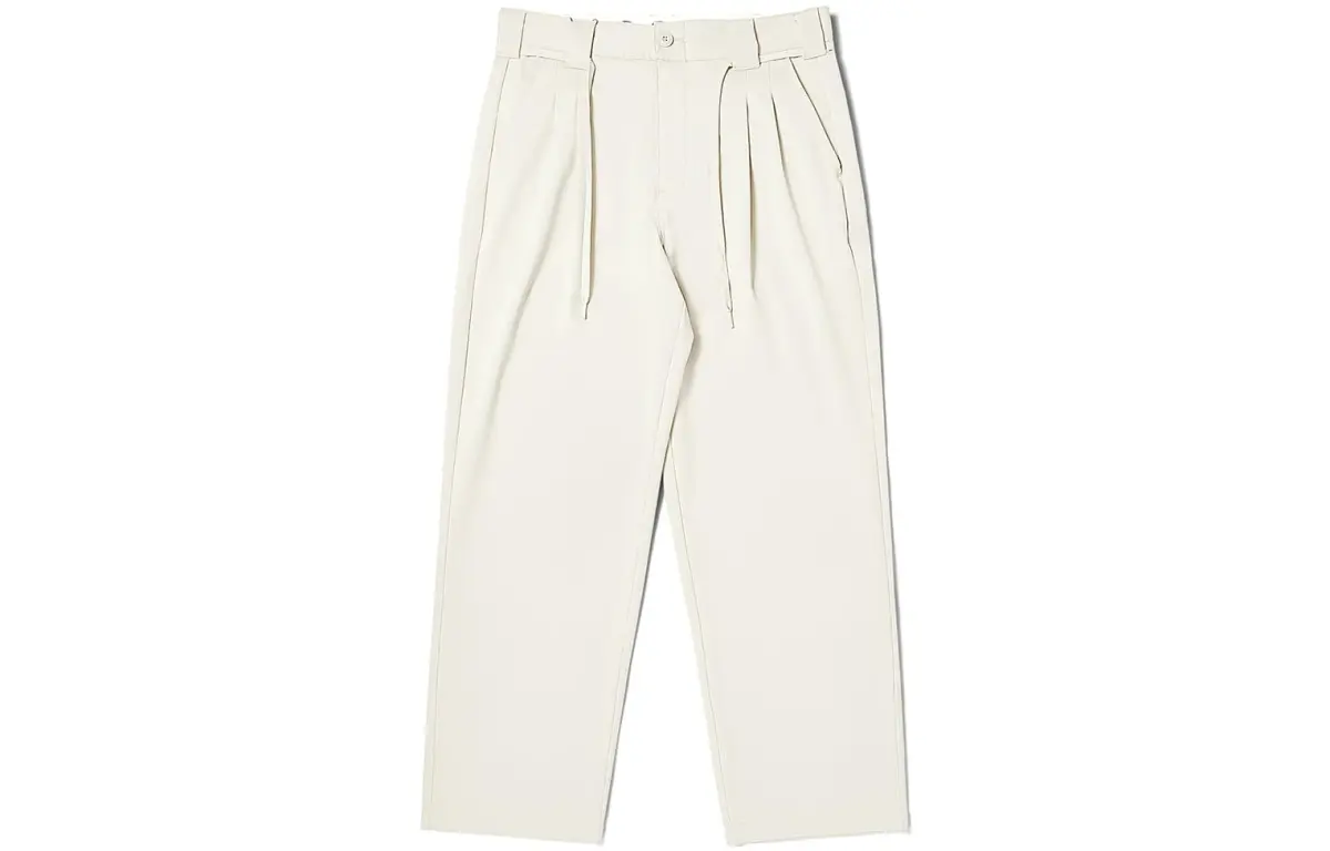 Dickies Casual Pants Unisex White Moderate Straight Fit Pants