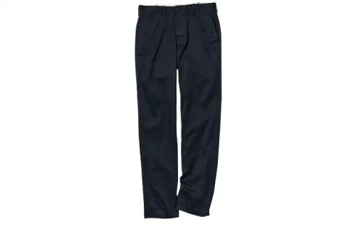 UNIQLO Casual Pants Unisex Navy Blue Moderate Straight Fit Pants