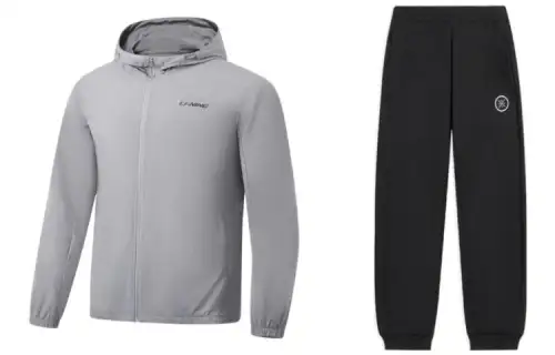 Li Ning Casual Sportswear Men's Hooded Moderate