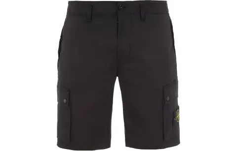 STONE ISLAND SS23 Casual Shorts Men's Black