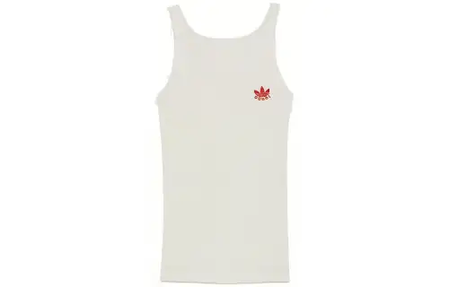 GUCCI X Adidas Cotton Tank Top White