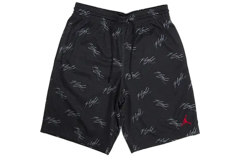 Jordan Breathable sports basketball black trousers, with your logo imprint