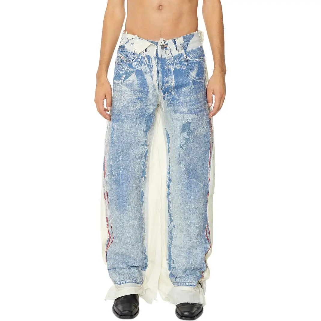 DIESEL Jeans Men's Light Blue Moderate Other