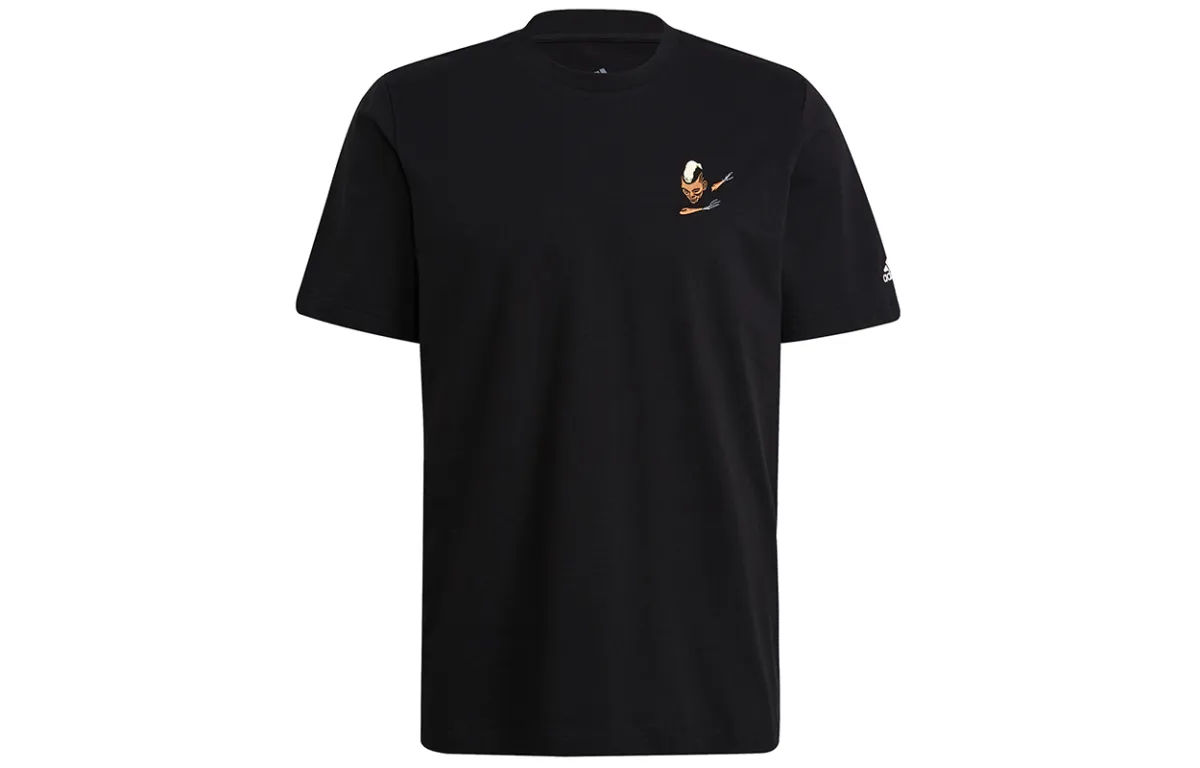 Adidas Soccer Jerseys Men's Black Moderate Straight Fit