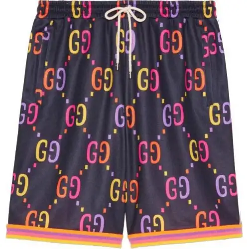 GUCCI Casual Shorts Men's Blue Moderate