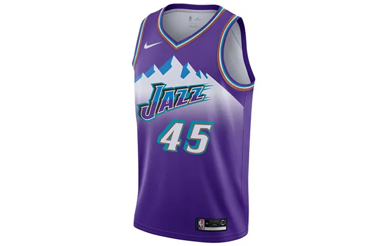 Nike X NBA Utah Jazz Donovan Mitchell Classic Edition Swingman Jersey Purple