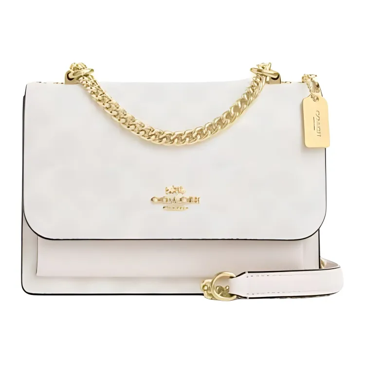 COACH Klare Artificial Leather Crossbody Bags Small Women's White