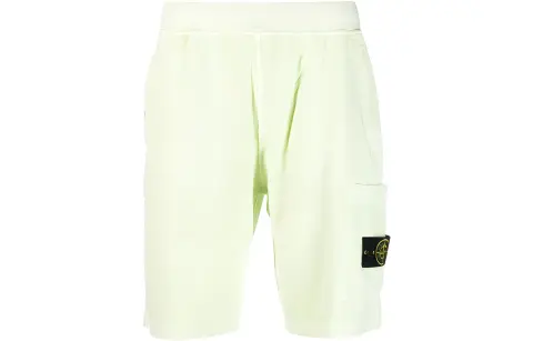 STONE ISLAND Casual Shorts Men's Light Green