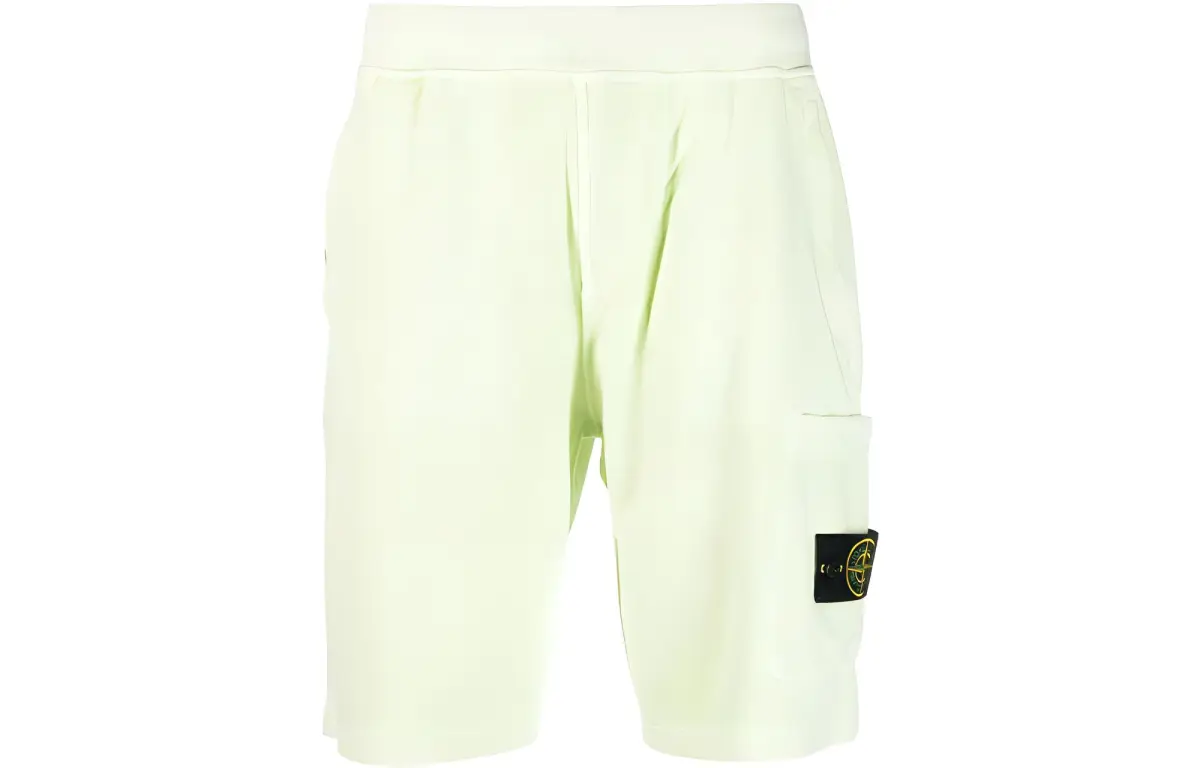 STONE ISLAND Casual Shorts Men's Light Green