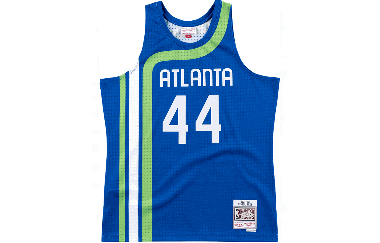Mitchell Ness Nba Swingman «Hawks 1971 Pete Maravich» jersey