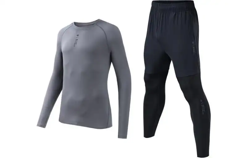 Anta Variety Training Collection Casual Sportswear Men's Smoky Blue Gray+Basic Black+Basic Black