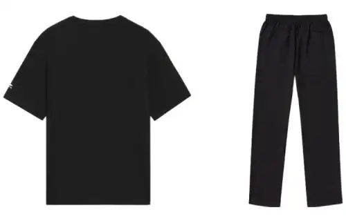Li Ning Sports Life Collection Casual Sportswear Men's Crew Neck Moderate