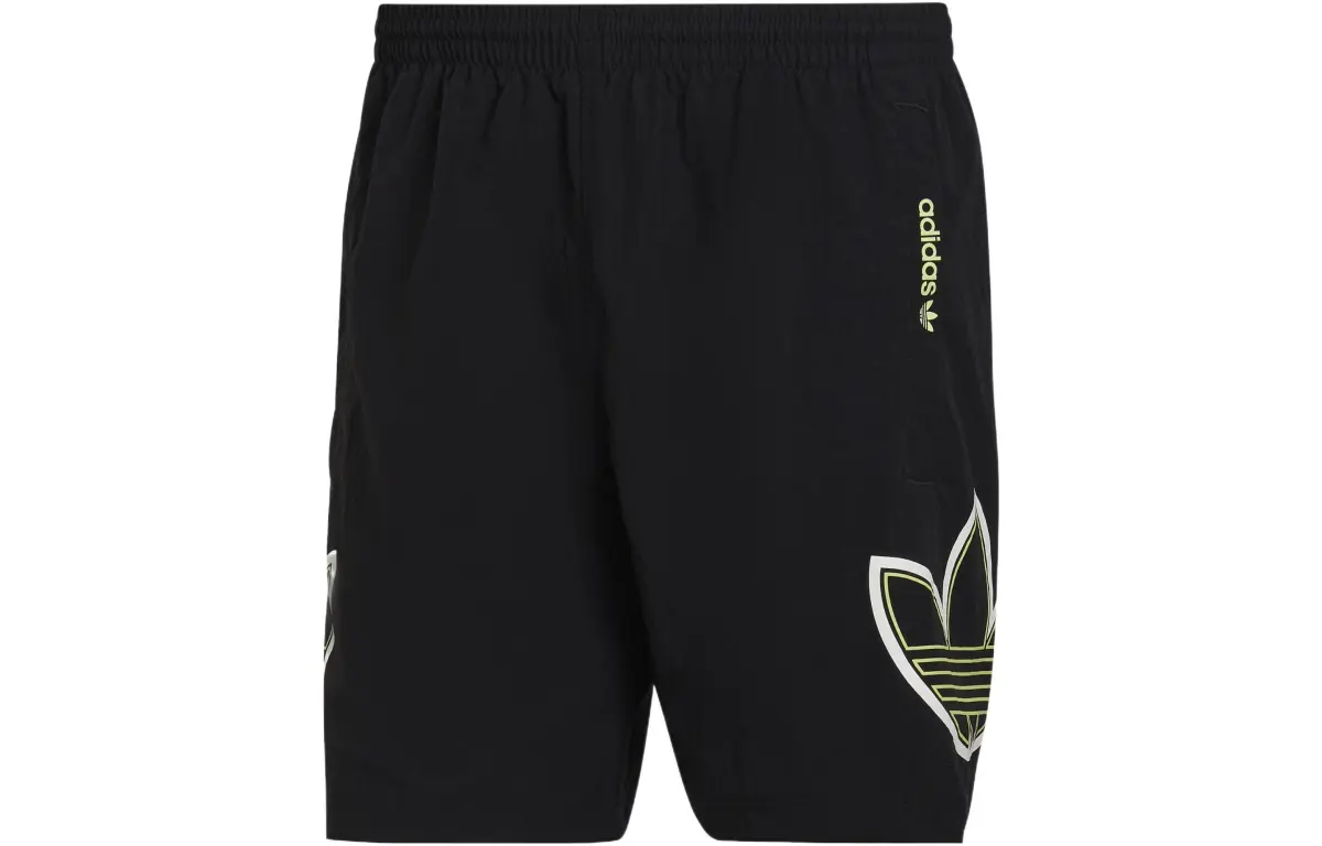 Adidas Originals Casual Shorts Men's Black Moderate