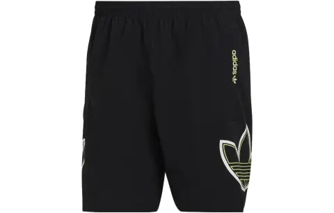Adidas Originals Casual Shorts Men's Black Moderate