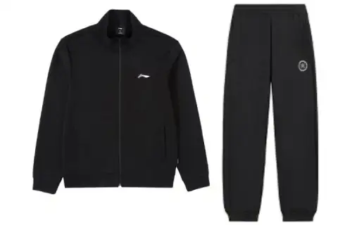 Li Ning Casual Sportswear Men's Stand Collar Moderate