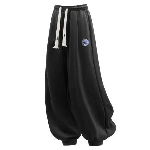 Football trousers for students for men and women, for running, loose fit