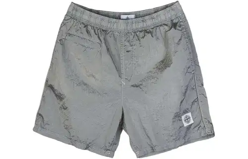STONE ISLAND Casual Shorts Men's Ice Gray