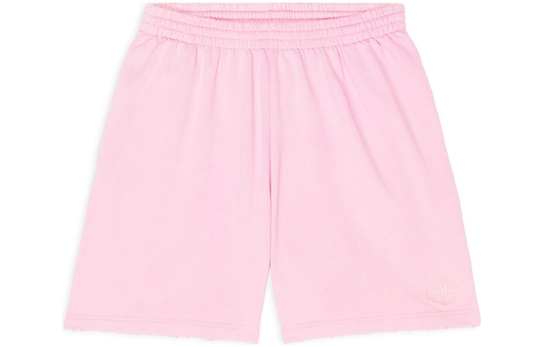 Balenciaga FW22 Casual Shorts Regular Fit Men's Pink