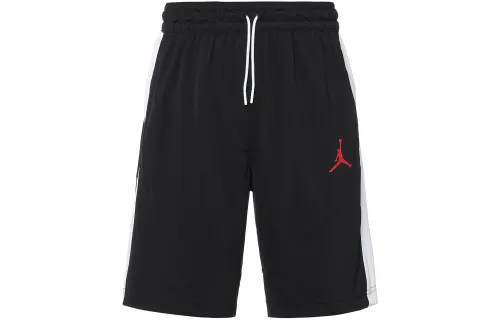 Jordan Basketball Shorts Men's Black/Black/White/Gym Red