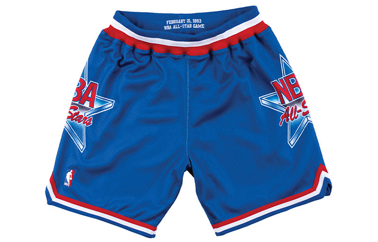 Mitchell Ness Basketball Shorts Unisex Dark Blue