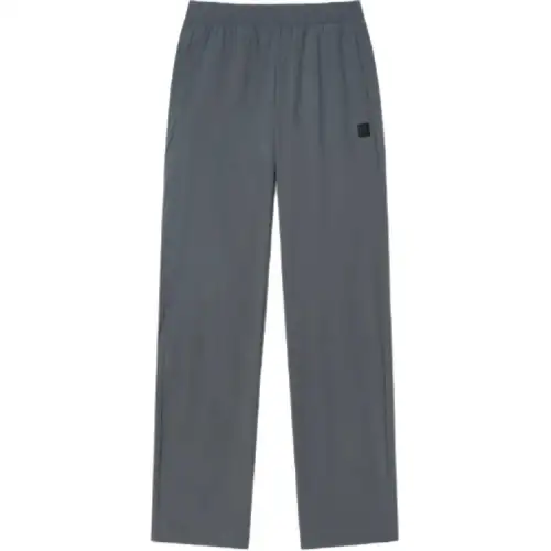 FILA Casual Pants Unisex Gray Moderate Straight Fit Pants