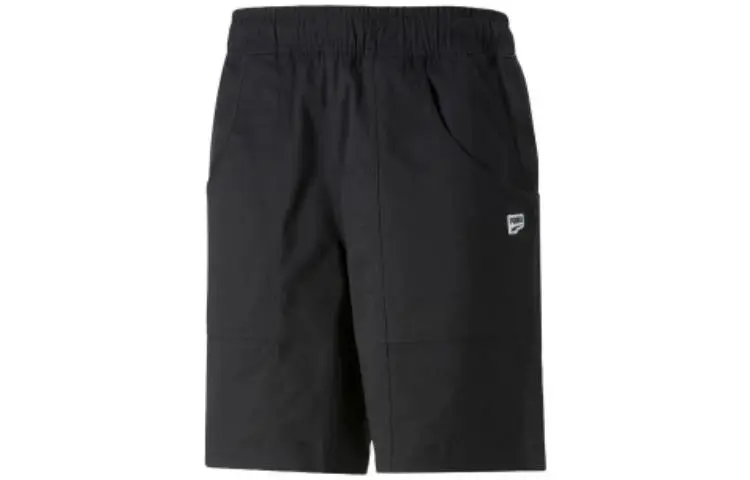 PUMA Casual Shorts Men's Black Moderate
