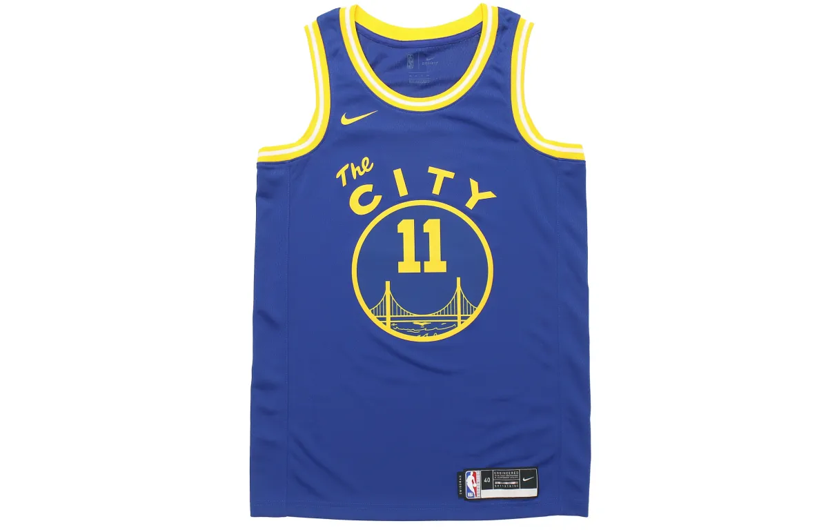 Nike NBA Basketball Jerseys Men's Rush Blue Moderate Straight Fit