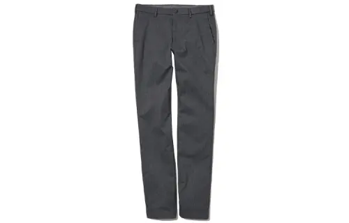 UNIQLO Casual Pants Unisex Asphalt Gray Moderate Slim Fit Pants