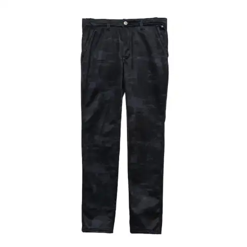 FILA Casual Pants Men's Black Moderate Straight Fit Pants