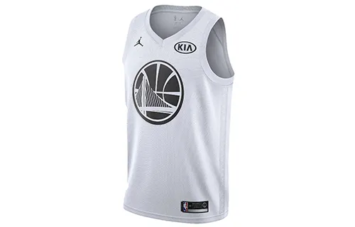 Jordan NBA Kevin Durant All-Star Edition Swingman Jersey SW Fan Edition Durant No. 35 All-Star Game Basketball Jersey Men's White