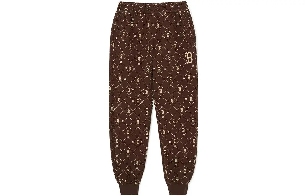MLB FW23 Casual Pants Unisex Dark Brown