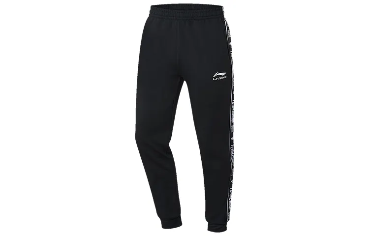 Li Ning Sports Pants Men's Standard Black Moderate