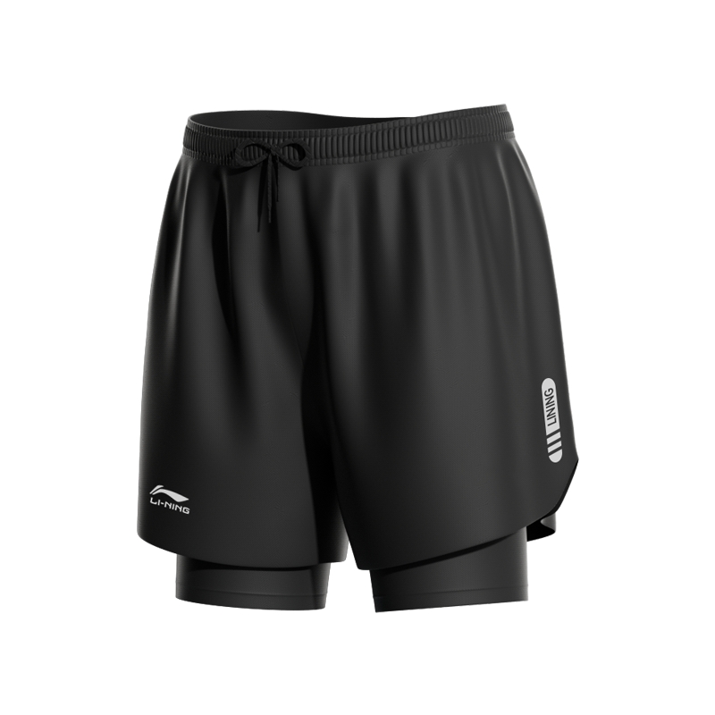 Li Ning Sports Fashion Collection Swimming Shorts Men’s Black
