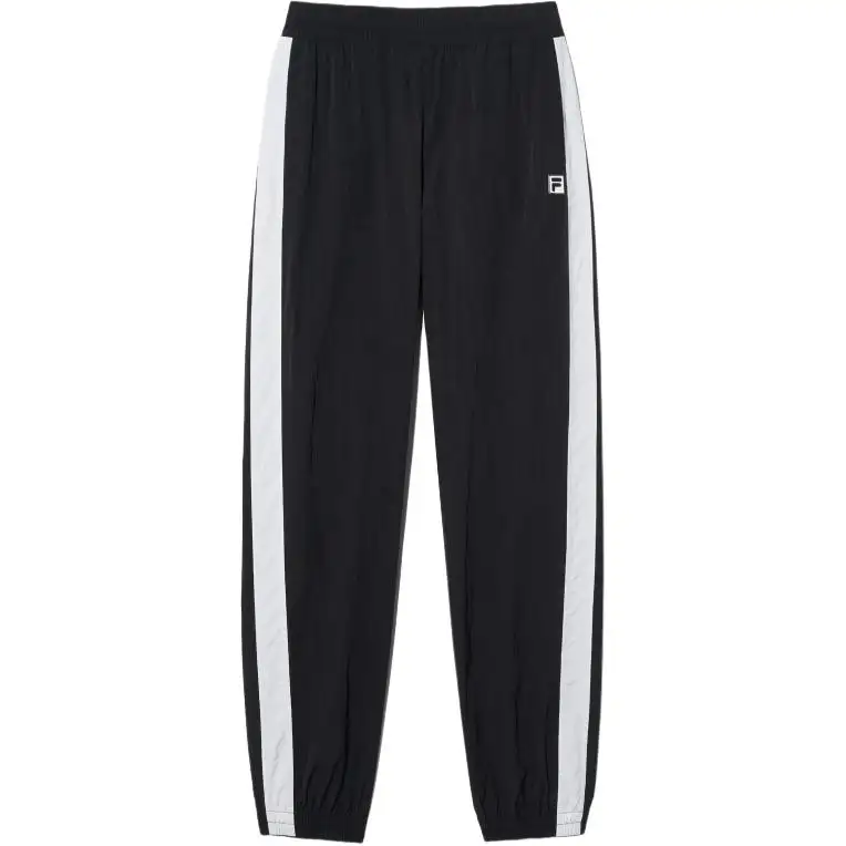 FILA Casual Pants Unisex Black Moderate Cuffed Pants