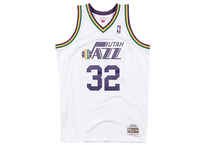 Mitchell & Ness Utah Jazz 1991 92 Karl Malone Swingman Jersey