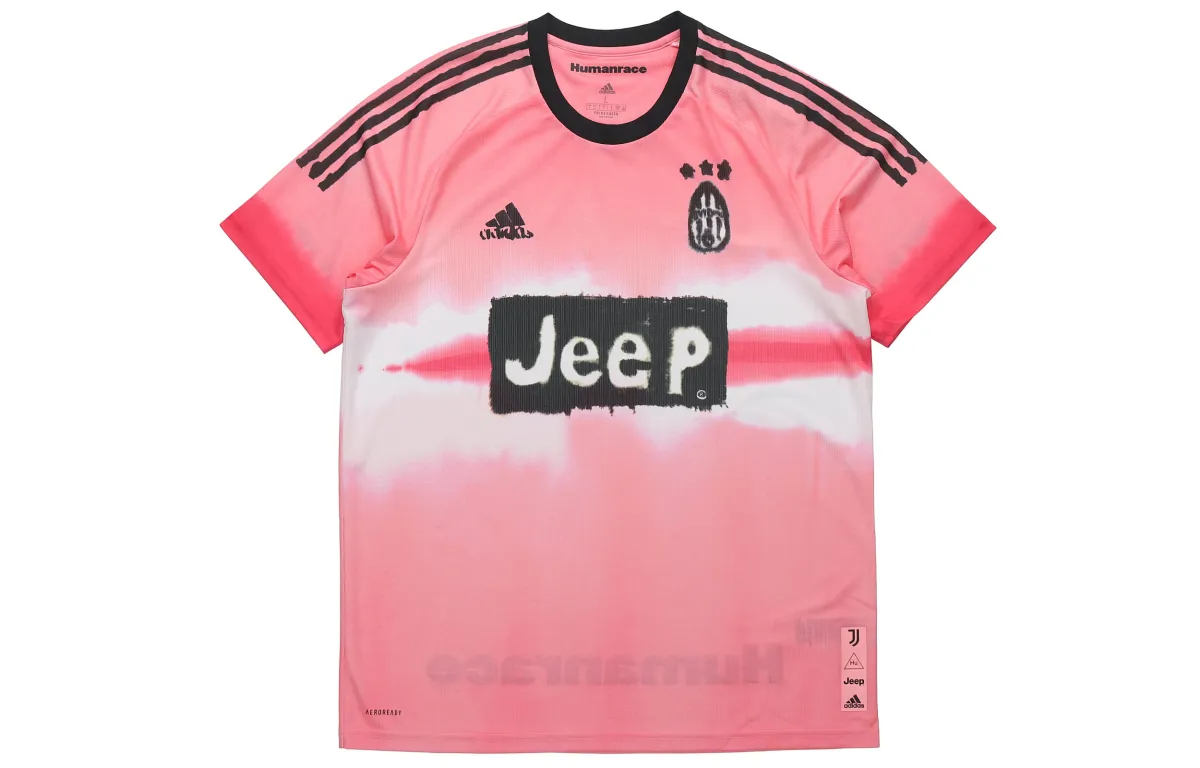 Adidas x Uma Juventus Soccer Jersey Player Edition Men's Pink
