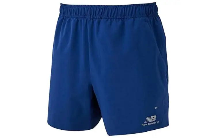 New Balance Casual Shorts Men's Blue Moderate