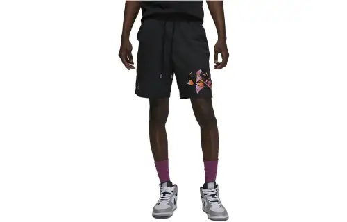 Jordan MVP Casual Shorts Men's Black Moderate